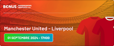 man utd vs liverpool paris sportifs