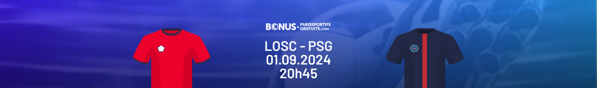 losc vs psg paris sportifs