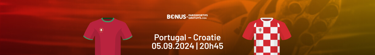 parier sur portugal vs croartie