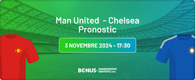 miser sur man united vs chelsea